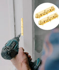 Installing 12 Pack Small Continuous Butt Hinges 90 Degree Flush Mount Heavy Duty For Wooden Boxes Jewelry Boxes Cabinets And Doors With 6 Holes