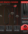 Tough As Nails Cordless Gas Can Pump Delivers 3.7 Gpm Flow Without A Single Sweat Perfectly For Rig Ready Worksites And Heavy Duty Garage Gear Upgrades with tank adapters.