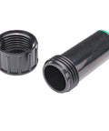 Half Inch Compression Hose End Cap Plug For Drip Irrigation Fits Half Inch Tubing Or Dripline With 0.620 Inch OD Black Watertight End Cap