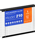1 Pack 210 Replacement Filter For 210 Series Whole House Air Purifiers, Fits 1210 1620 2210 2216 3210 4200 Models, MERV 11 HVAC Furnace Filter, 20x25x4, Easy Install, Keeps Your Indoor Air Fresh And Clean