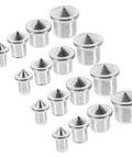 Dowel Alignment Tool Set With Assorted Dowel Pins 6mm, 8mm, 10mm, 12mm For Woodworking Center Point Transfer