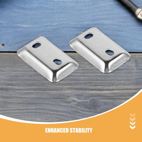 Sturdy Stainless Steel Bathroom Towel Bar Mounting Bracket For Towel Racks And Shower Rods, no-slip arc design shown