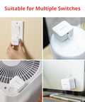 Fingerbot Button Pusher for Rocker Switches and One Way Buttons Bluetooth Smart Control with App Timers No Wiring Needed Hub