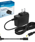 Must Have Replacement 6V DC 1A AC Power Adapter for Omron Blood Pressure Monitors with Euro Plug UL Listed and packaging