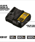 12V And 20V MAX Lithium Battery Charger For All 12V And 20V MAX Li Ion Batteries with LED Status Indicator and specs