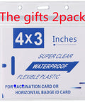 RFID Blocking Credit Card Sleeves Set With 24 Pack In 12 Colors And 4 Passport Protectors shown with clear plastic sleeve