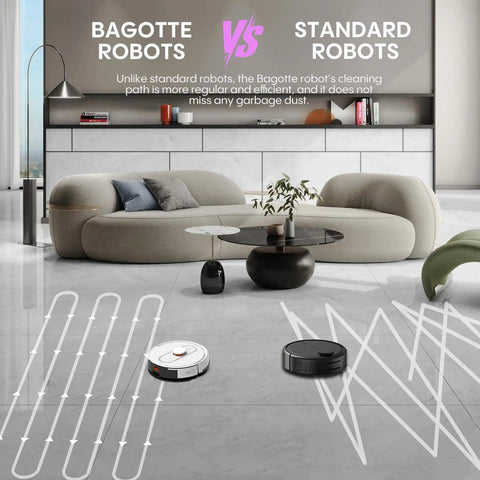 Robot Vacuum And Mop Combo With Self Emptying Station 6000Pa Suction LiDAR Mapping 90 Days Hands Free Cleaning Wi Fi App Alexa