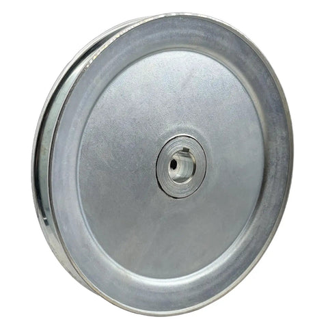 AB700 3/4 Inch Bore 7 Inch Single Groove Web Sheave V Belt Pulley For A B 5L 4L Belts Motor Pulley Carbon Steel Zinc Plated