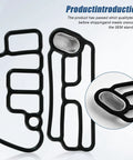 Honda VTEC Solenoid Valve Gasket For Acura Honda Models Oil Leak Prevention With Premium Rubber Core Triple Seal Technology And Self Venting Design For Engine Variable Valve Timing And 100000 Miles shown in packaging