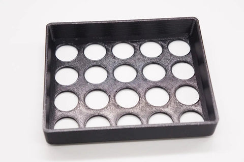Durable 3D Printed Composite Storage Organizer Rack Tray for ER20 Collet CNC Milling Chuck Lathe Tools with multicolor finish