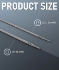E6013 1 8 Inch Carbon Steel Welding Rods 5 Lb Stick Electrodes Arc Welding Supplies With Titanium Oxide Coating size comparison