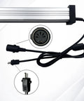 Beefy Heavy Duty Linear Actuator Replacement Motor for Electric Sofa Lift Chairs and Recliners, 1000N, cables shown