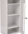 Lockout Tagout Station Cabinet With Locking Handle, Heavy Duty Powder Coated Steel Safety Locker for industrial lockout devices storage