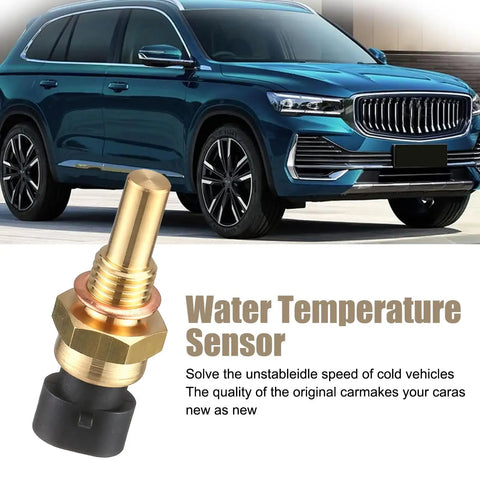Durable Waterproof Metal Engine ECT Temperature Sensor Replacement For Cars, Accurate Readings, OEM 15404280 12191170 60811520 12608814
