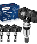 No Hassle Quick Swap Direct Drop In Tpms Tire Pressure Monitoring Sensor Compatible With Oem 13516165 433Mhz for Chevy GMC Cadillac, pack of 4.
