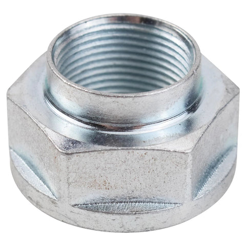 Close-up of a metal component from 2 Piece Front Wheel Bearing And Hub Kit Drop In For Acura ILX TL TSX Honda Accord Civic Element Direct Fit Replacement With OEM Quality Smooth Ride Long Lasting Durability.