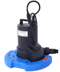 No Sweat One Third Horsepower Submersible Water Pump With Rugged Strainer Base for efficient drainage in pools and basements.