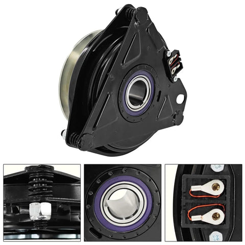Top Shelf Electric PTO Clutch And 7 Pin 20A Switch Ace Replacement For Cub Cadet Tank M48 M54 M60 M72 Recon 48 60 And Kubota TG18, heavy-duty clutch assembly.