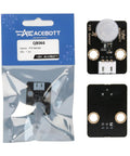 PIR Infrared Motion Sensor Module 3 Pack For Arduino And ESP32 With Easy Plug Cables Grab And Go Body Detection Plug And Play DIY Sensor Kit For Smart Home Projects, black module with lens