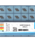Beast Grade DCMT070204 DCMT21.51 Carbide Inserts For Metal Cutting and Lathe Tools in 10-piece pack