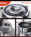 Rear Wheel Bearing And Hub Assembly 5 Lug Fit For Honda CRV 2007 To 2011, Accord Crosstour 2010 To 2011, Crosstour 2012 To 2015 FWD close-up
