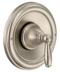 Brantford Brushed Nickel Traditional 1-Handle Posi-Temp Valve Trim Kit For Your Shower Upgrade With Pressure Balancing