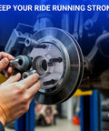 Installation of 2 Pack Front Wheel Bearing And Hub Assembly Double Row Chrome Steel Fits 32 Spline Hubs For Popular Sedans And SUVs ISO IATF Certified Beefed Up Chrome Steel Build With Dual Seal Protection For Long Lasting Durability