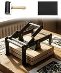 Versatile Hand Lever Linocut Printing Press With Rubber Roller And Felt Pad Handy For Linocut And Woodcut Projects Letterpress Cork