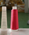 Plastic Yarn Bobbins Set Of 20, Tapered Tower Spools Made From PP Material To Prevent Tangling And Surface Damage, Ideal For Dyeing, Steaming, Bulk Textile Production And Sewing Supplies, two PP yarn bobbins