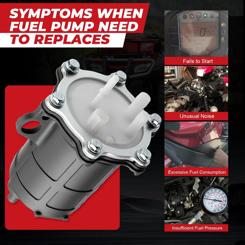 Drop-In Fuel Pump 16700-HP5-602 Replacement For Honda ATV with symptoms indicating replacement needed