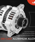 Alternator Replacement For Chevy Aveo 2004-2008, Aveo5 2006-2008, Pontiac Wave 2005-2008, Suzuki Swift 2004-2008 1.6L L4 85Amp 12V