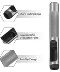 Leather Round Hole Punch 10mm Hollow Cutter For Belts And DIY Leather Craft And High Carbon Steel Circle Punch Tool