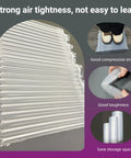 Heavy Duty Bubble Cushion Wrap For Shipping Fragile Items With Large Inflatable Air Pillows And Hand Pump