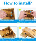 All In One Finger Skate Park Kit With 3 Mini Finger Skateboards And 8 Ramp Decks DIY Skate Park Build Includes Screws And Connectors assembly instructions