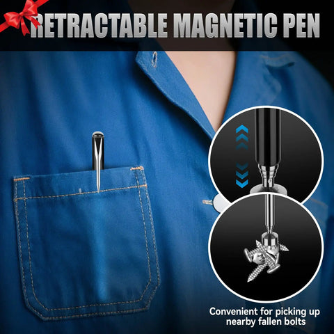 Extra Long 12 Piece Metric Ratchet Wrench Set 8-22mm With Double Box End And Magnetic Pickup Tool, Perfect Auto Repair Gear For Dudes, Great Gift For Men, Stocking Stuffers For Christmas Birthday