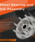 Front Wheel Hub And Bearing Assembly For 2006 To 2008 Dodge Ram 1500 2500 3500 4x4 8 Lug Wheel With ABS Replacement