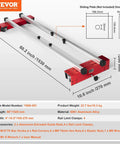 60 Inch Router Sled For Large Slabs - Portable, Adjustable Slab Flattening Jig with 6061 aluminum, easy setup, fits most routers