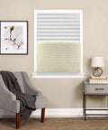 Legit Indoor Window Ac Cover That Keeps Your Setup Sharp And Shields Five To Seven Thousand Btu Units Fitting 21 By 15 By 3.5 Inches From Brisk Weather And Dust Builds Using Soft Washable Polyester In Crisp White, covering an AC unit in a living space.