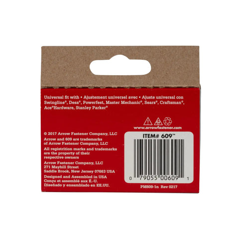 Pro Shop Heavy Duty Wide Crown Staples For Staple Guns Built Tough To Crush Upholstery Roofing Housewrap And Daily DIY Craft Jobs 9/16 Inch Legs 1/2 Inch Crown 1000 Count Box back packaging details