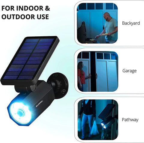 Heavy Duty Solar Spotlights With Motion Sensor Serve Up Fire Class Lumens For Outdoor Landscape Yards And Driveways While Guaranteeing Tough Weatherproof Durability And Fresh Glow Game Boost