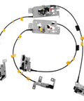 Ford Door Lock Latch Actuator For Rear Left And Right Doors On 2004 2005 2006 2007 2008 Ford F150 Extended Cab Pickup Replacement