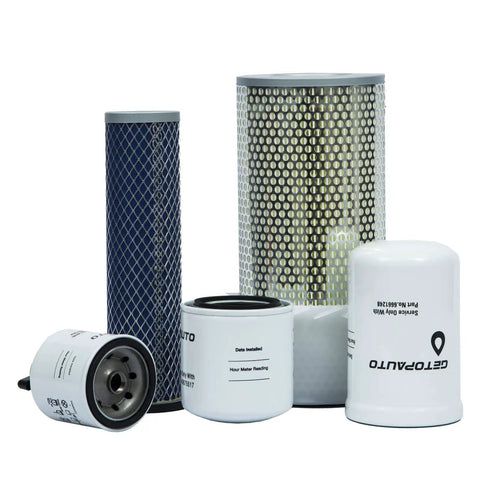 Air And Oil Filter Kit For Skid Steer Loaders All In One Set With Premium Air Filter And Oil Filter For Models 743 751