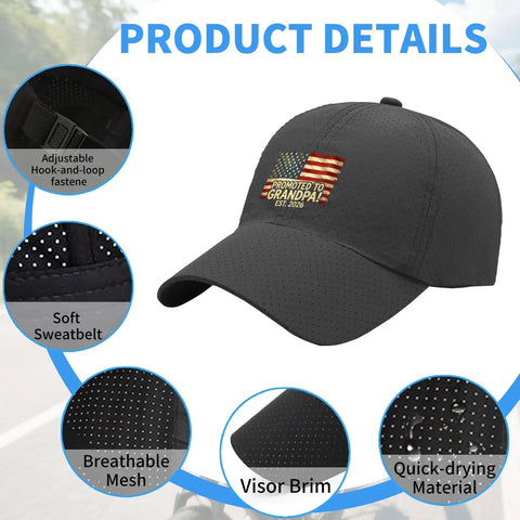 Women Adjustable Cap In Dark Grey with breathable mesh, soft sweatband, and adjustable hook-and-loop fastener, front view