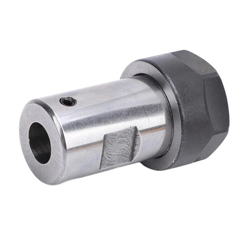 Top Shelf ER20 Spindle Adapter designed for 12mm motor shafts with heavy duty 40Cr steel construction for CNC milling.