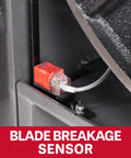 Blade breakage sensor of 18-Inch Continuous Variable-Speed Band Saw With 1 HP 110V Single-Phase BLDC Motor, 90 To 1,600 FPM