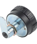 Drawer Combination Lock With Key And Password Code For File Cabinets And Storage Doors 30mm Black Cam Lock side view