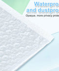 Close-up of Extra Large 12 By 16 Inch Bubble Mailers Pack Of 10 Self Adhesive Cushioned Padded Envelopes highlighting waterproof texture.
