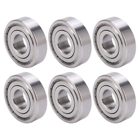 Premium Ycauty S6304z Stainless Steel Mini Bearings 10 Pack For Hot Rods And Heavy Machinery Ultra Quiet High Speed Low Noise Anti Rust Precision Gears displayed.