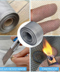 Stainless Steel Air Vent Mesh Screen Sheet 30x120cm Wire Mesh Roll 30 Mesh For Vents Cover Air Brick Garden Heavy Duty