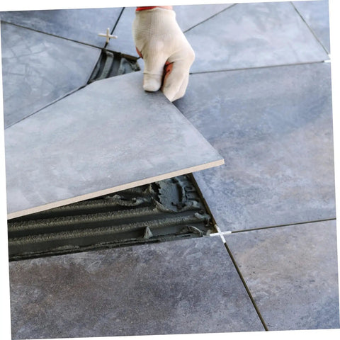 Pro Grade Tile Wedges And Spacers Kit For Quick Ceramic Tile Leveling Reusable PE Material Spacers For Porcelain Or Ceramic Tiles